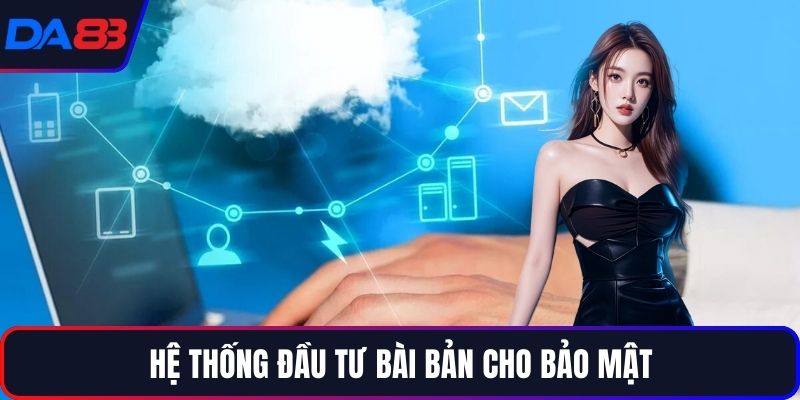 Hệ thống đầu tư bài bản cho bảo mật