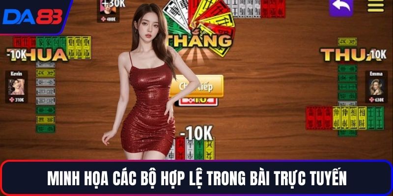 Minh họa các bộ hợp lệ trong bài trực tuyến